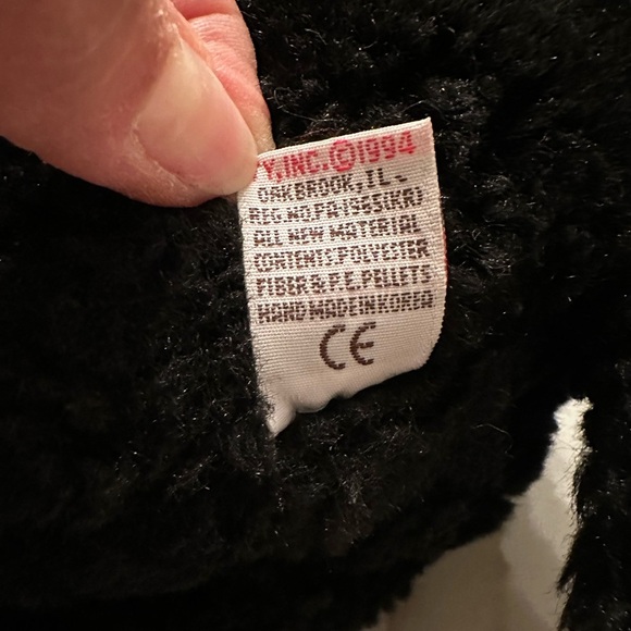 Vintage 1994 Ty Large 15" Plush Puppy Dog Open Mouth Tongue Out - Picture 3 of 4